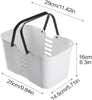 Portable Shower Bin - Bath Basket Bin,Spa Storage Shower Basket With Handle Portable for Health Cosmetics Hair Supplies and Beauty Products