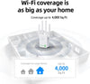 2024 Newest WiFi Extender, WiFi Booster, WiFi Repeater, 4 *Antennas Covers Up to 3800 Sq.ft and 45 Devices, Internet Booster - with Ethernet Port, Quick Setup, Home Wireless Signal Booster.White