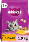 1+ Chicken Pack of 4 x 1.9 kg Bags, Adult Cat Dry Food