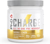 Charge, All in One Pre Workout Powder with Creatine for Women and Men, Rich in Beta Alanine, High Caffeine for pre-Workout, Sherbert Lemon Flavour, 20 Servings Per 300g Bottle