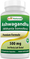 Ashwagandha 500 mg 120 Capsules - Known as Withania Somnifera