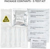 Flowflex Covid-19 Lateral Flow Test Kit for Self-Care | One-Step Test SARS-CoV-2 Antigen Test Kit for Rapid Self-Testing in 15 Minute Results | 5 Pack Test Kit