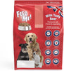 FEED ME! - Complete Dry Dog Food - Tasty Beef Cheese Vegetables - Soft, Moist & Meaty, 8kg