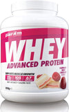 Protein Whey Powder | 67 Servings of High Protein Shake with Amino Acids | for Optimal Nutrition When Training | Low Sugar Gym Supplements (Raspberry White Chocolate, 2010g)