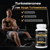 Turkesterone Supplement 1200mg Ajuga Turkestanica Extract - High Strength, Standardized to 20% Turkesterone, Muscle Growth & Strength - Vegan, Free from Soy, Additives