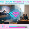 Android TV Box 13.0 Android Boxes with 4GB RAM 32GB ROM RK3528 Quad-Core 64bit Cortex-A53 Support 8K WiFi 6 5GHz+2.4GHz Dual WiFi Bluetooth 5.0 Smart TV Box