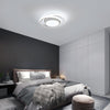 LED Ceiling Light, 32W 2880LM Modern Ceiling Light Round Small Ceiling Light Fixture, 6500K White Aluminum Close to Ceiling Light Fixture for Hallway, Bathroom, Kitchen, Living Room