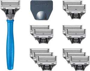 Razors for Men - Men's Razor + 13 Razor Blade Refills, 5 Blade Razors for Men, 13 Razor Head Refills