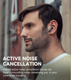 X5 Pro Active Noise Cancelling Earbuds with AI-Enhanced Calls, Fast Charge, Game Mode, App Customization, IP55 Waterproof, True Wireless Bluetooth 5.3 Technology - Black