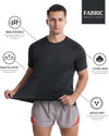 3 Pack Men's Dry Fit T Shirt Moisture Wicking Athletic Tees Exercise Fitness Activewear Short Sleeves Gym Workout Top