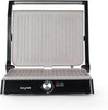 Marblestone Health Grill – Electric Fold-Out Grill & Panini Maker, Non-Stick XL Plates 29 x 23cm, Opens Flat To 180°, Adjustable Temperature Control, Integrated Drip Tray, No Oil Needed, 2200W
