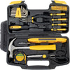 39-Piece Tool Kit - Compact Tool Set with Essential Hand Tools for DIY Projects & Repairs - Small Tool Kit for Home & Office with Portable Tool Storage Box, Hammer Pliers Screwdrivers & More