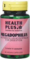 Megadophilus 1 Billion + Probiotic Digestive Health Supplement - 60 Capsules