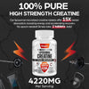 Liposomal Creatine Monohydrate Tablets Max 4220mg, Chewable Creatine Tablets, 15X Absorption, Added Creatine HCl, Gym Supplement for Men & Women, Creatine Powder Alternative, Vegan (120 Tablets)