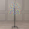 Cherry Blossom Tree 150 LED Light Up Indoor Outdoor Christmas Decoration 150cm / 5ft (Multi Coloured)