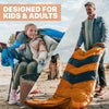 Sleeping Bags for Adults & Kids Sleeping Bag 3-4 Season - Ultralight Backpacking Sleeping Bag Cold Weather & Warm, Lightweight Compact, Single Adult Girls Boys Winter Sleep Camping Accessories