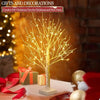 Birch Twig Tree with Light | Warm LED 144 Led Pre lit Christmas Tree | Battery Operated or USB Plug-In Birch Tree With Lights for Home | Wedding, and Holiday Decorations