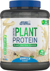 Plant Protein Powder – Critical Plant Vegan Protein Shake with SOYA, Pea, Brown Rice Proteins & Essential Amino Acids - Dairy-Free Gym Supplement (1.8kg - 60 Servings) (Vanilla)