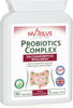 Probiotics Complex Saccharomyces Boulardii 90 Capsules 5 Billion CFU - Biotin, Vitamin D, Olive Leaf - Digestive - Hangover - Gut Flora Balance