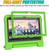 10 inch Kidsproof Protective Cover with Foldable Handle Stand and Screen Prodector for New Tablet 10, Not for iPad - Green