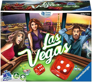 - Las Vegas - Game of Dice - Game of Money - Family or Friends - from 2 to 5 Players - Ages 8 and up - Unisex - 26745 - French Version