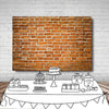 8x6FT Photo Backdrop Brick Backdrop Birthday Photography Backdrops Brick Wall Backdrop Vinyl Photography Backdrop Newborn Photography Props Photo Booth Props CP-258-0806