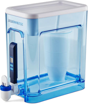 5.2 L Ready-Read 5-Stage Water Filter Dispenser, IAPMO Certified to Reduce Lead and PFOA/PFOS, Instant TDS Read Out