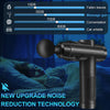 Massage Gun Deep Tissue, Muscle Percussion Massager with 30 Speeds Quiet Hand Massagers with LCD Touch Screen 10 Heads for Shoulder Body Back Relaxation