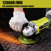 Angle Grinder,  Corded Cutting Grinding Polishing, with Disc, Side Handle, 850 W 220-240 V Cutter, Adjustable Pin,115mm+ 6 Discs