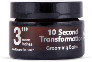 3'''More Inches 10 Second Transformation Grooming Balm 30ml - Styling and Treatment for All Hair Types - Seals In Moisture, Repairs & Restores - Cashmere Protein & Omega Oils - Haircair by Van Clarke