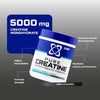 Micronized Creatine Monohydrate Powder, Unflavoured - 500g, Energy Drink for High Intensity Training, Muscle Growth, 100% Micronized Creatine Powder for Intra Workouts, Dietary Supplement