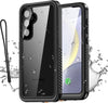 for Samsung Galaxy S24 Case Waterproof Clear Built-in Screen Protector Snowproof,Dustproof,Shockproof,IP68 Certified [Real 360] Full Body Protection Fully Sealed Underwater for Galaxy S24 6.1"