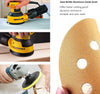 0PCS 25mm Sanding Discs, Orbital Sander Discs Include 60 80 00 20 50 80 240 320 400 600 and 800 Grit Sand Sheets