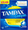 ampax Complax Tampons 6 x 18 Price Marked Packs (Regular)