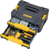 DWST1-70706 T-Stak IV Tool Storage Box with 2-Shallow Drawers, Yellow/Black, 7.01 cm*16.77 cm*12.28 cm