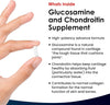 Glucosamine and Chondroitin High Strength - Enriched With Turmeric And Vitamin C - Glucosamine Sulphate Chondroitin Sulphate, Food Supplement - Contributes To The Normal Function of Bones 365 Capsules