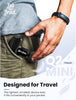 Mini Massage Gun,  Q2 Pocket-Sized Deep Tissue Massager Gun, Portable Percussion Muscle Massager Gun, Ultra Small & Quiet Muscle Massage Gun with Carry Case for On The Go Usage, Black