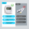 Body Tape Measure with Smart App, Bluetooth Measuring Tapes for Body Measuring, with Locking Mechanism, retractable tape measure for Weight Loss, Measure Circumference Length, CM/Inch