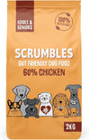 Dry Dog Food with Fresh Chicken, 2 kg (Pack of 1),package may vary