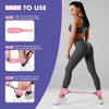 Resistance Bands Set with Ankle Straps, Glutes Workout Equipment, Ankle Weights Bands for Working Out, Butt Exercise Equipment for Women Legs and Glutes