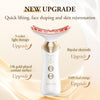 24K Gold Face Massager Anti-Wrinkle, Skin Face Lift Device with Red Light Therapy,5 Colors Face Sculpting Device,4 Modes 42±3°C Face Sculptor for Facial Anti-Aging & Toning,EMS Gua Sha