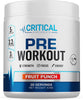 Pre Workout Powder - Preworkout with Creatine Monohydrate, L-Citrulline, Beta-Alanine for Energy and Performance | Pump Pre Workout Gym Supplements for Men and Women | 20 Serv |