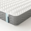 Sleep King Size Three Zone Memory Foam and Coil Spring Hybrid Mattress , Size 150 x 200cm , White