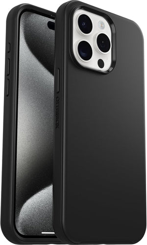 Symmetry Case for iPhone 15 Pro Max, Shockproof, Drop proof, Protective Thin Case, 3x Tested to Military Standard, Black