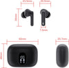 Wireless Earbuds, Bluetooth 5.3 Headphones In Ear with 4 ENC Noise Cancelling Mic,  New Bluetooth Earbuds Mini Deep Bass Stereo Sound, 36H Playtime LED Display Wireless Earphones IP7 Waterproof