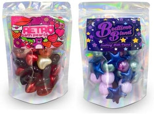 Bedtime Blend and Retro Pink Mix Bath Pearl Double Pack. 60 Bath Pearls Total. Ideal Stocking Filler, Advent cander Filler. Gift for colleage, Gift for Friend. Relaxing Bath Gift.…