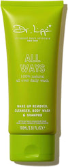 , All Ways. 5-In-ONE. Face Cleanser, Make-up Remover, Shampoo, Shaving Gel, Body Wash. 100% natural. 100ml.