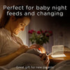 Touch Glow LED Night Light Lamp with Touch Dimming Control, Touch Lamp for Bedroom, Baby Night Light, Night Lights for Toddler, Kids Light, Children’s, Nursery, Bedside, Bedroom, B-Pink