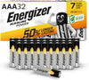 AAA Batteries, Alkaline Power, Triple A Battery Pack, 32 Pack (Packaging May Vary)