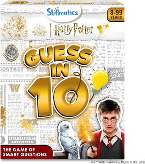 Card Game - Guess in 10 Harry Potter, Perfect for Boys, Girls, Kids, Families, Teens & Adults, Play with Wizards, Magic, Ron, Hermione, Dumbledore, Snape, Gifts for Ages 8, 9, 10 and Up